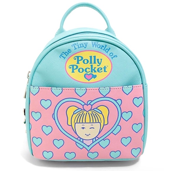 Mattel Handbags - Polly Pocket Mini Mint Backpack